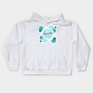 Sugar and Spite and Everything Nice (Blue) Kids Hoodie